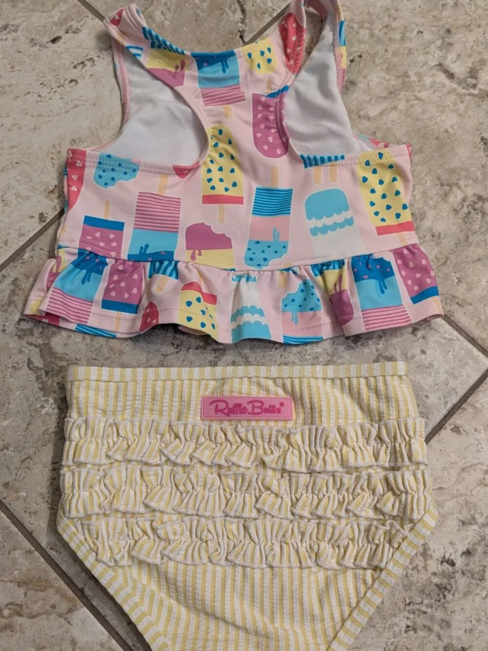 Ruffle Butts swim cover